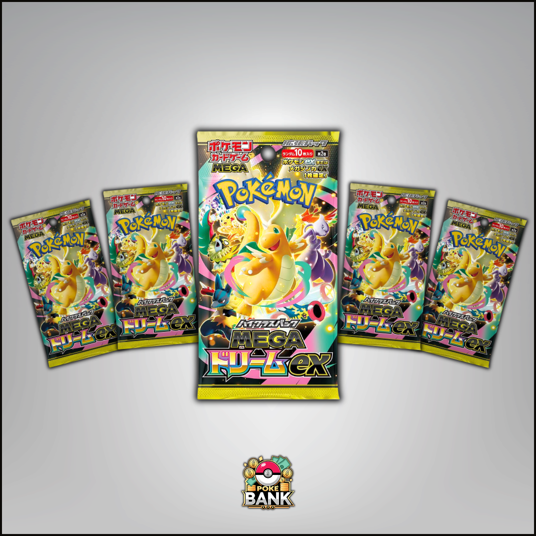 JPN - Mega Dream - 5 Pokémon Packs
