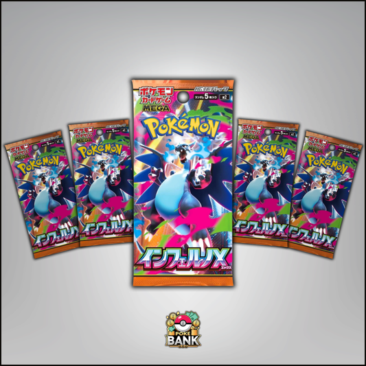 JPN Inferno X - 5 Pokémon Booster Packs
