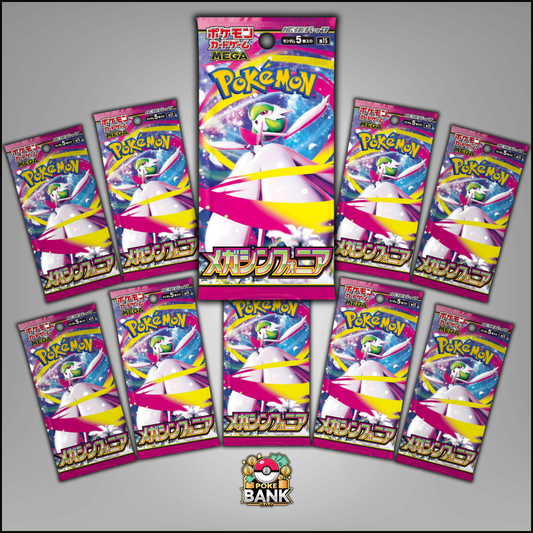 JPN Mega Symphonia - 10 Pokémon Booster Packs
